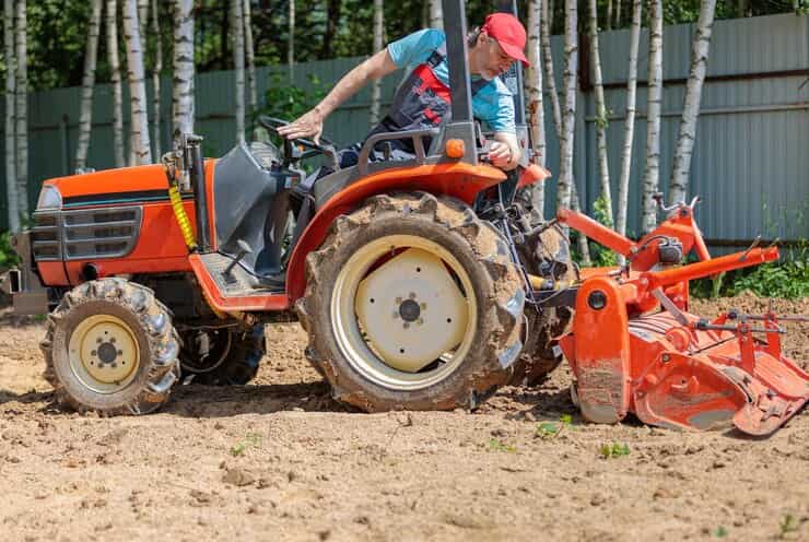 خرید تیلر چهار چرخ مینی تراکتور کمر شکن + قیمت فروش استثنایی